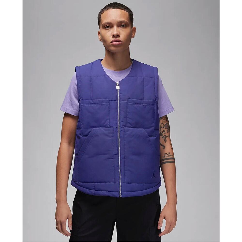 Nike Air Jordan Sky J Purple Vest Women’s Size Large FB5192-502 $130